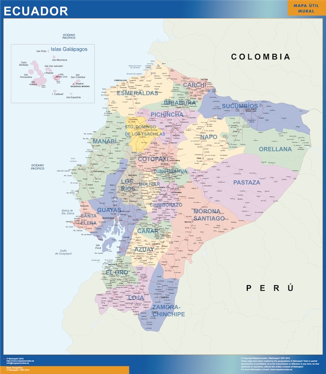cartes equateur