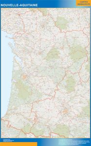 Carte Région Nouvelle Aquitaine