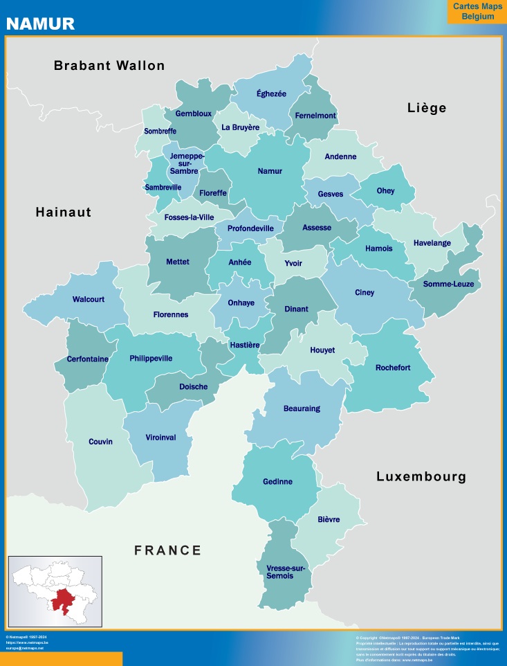 Namur gemeenten